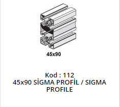 45x90 Sigma Profile