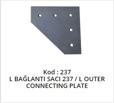 L Outer Connecting Plate